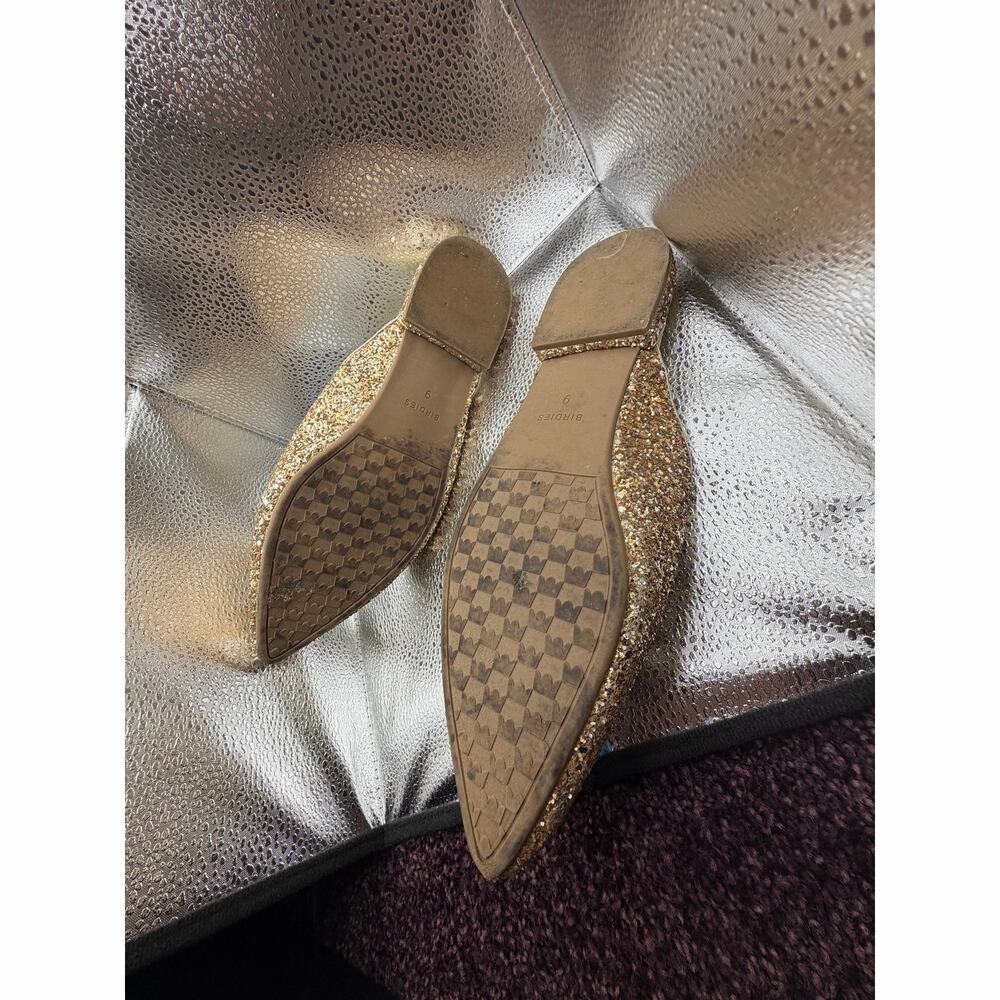 Birdies the Swan Jeweled Pointed Toe Mules sz 9 retail $190! Worn once, like NIB - Picture 5 of 5